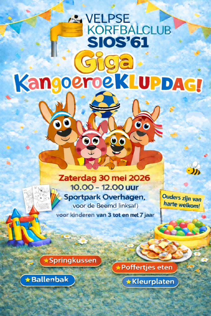 Zaterdag 30 mei 2026 Giga-KangoeroeKlupdag